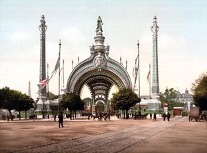 Grand Entree af 1900 Universal Exhibition i Paris af Rene Binet.