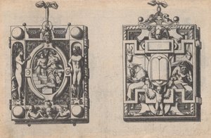 Smykke- og Bijouteridesign, ca. 1600-1645. af Rene Boyvin