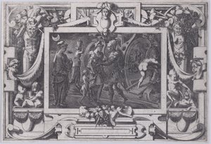 Medea går om bord med Jason Sudden Night with Jason Medea forlader Colchis i det østlige Argo..., 1563.