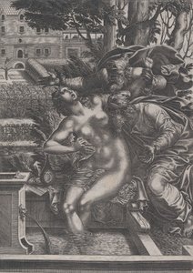 Susanna og de ældste. af Rene Boyvin