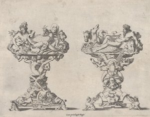 To Saltkældre, 1500-1700-tallet. af Rene Boyvin