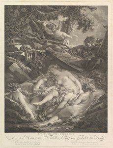 De sovende bacchanter De sovende bacchanter, 1700-tallet. af Rene Gaillard