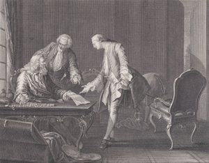 Den fortabte søn kræver sin arv, ca. 1751. af Rene Gaillard
