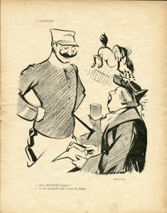 Illustration af Hermann-Paul (1864-1940) i Vildanden af Rene George Hermann Paul