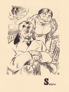 S som Satyr af Rene George Hermann Paul