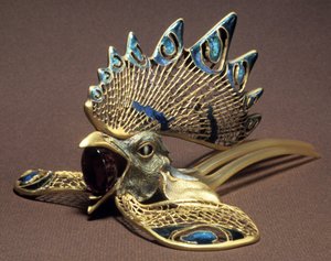 Diadem, slutningen af det 19. 20. århundrede af Rene Jules Lalique