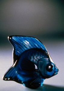 Fisk i glas af Rene Jules Lalique