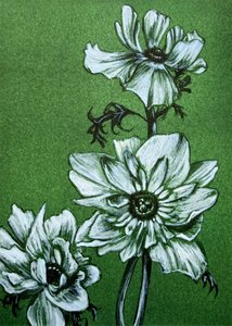 Uhyggelige grønne blomster