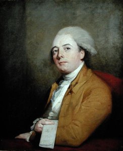 Portræt af John William Hamilton (olie på lærred)