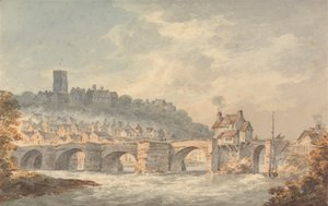 Bridgnorth Bridge, Shropshire af Rev. William Gilpin