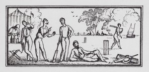Cricket (litho) af Rex (after) Whistler