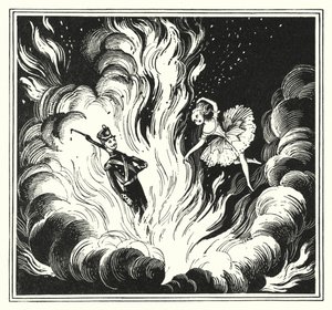 HC Andersen: Den konstante tinsoldat (litho)