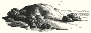 HC Andersen: Elfin-bjerget (litho) af Rex (after) Whistler