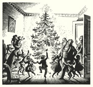 HC Andersen: Grantræet (litho)