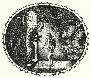 HC Andersen: Den frække dreng (litho)