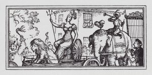 Cirkus (litho) af Rex (after) Whistler