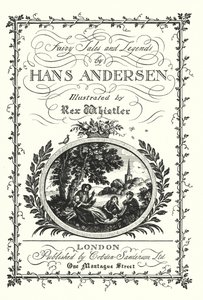 Titelblad til Eventyr og sagn af Hans Andersen (litho) af Rex (after) Whistler