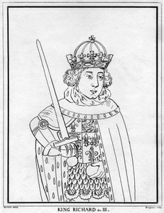 Richard III af England, 1700-tallet. af Reynolds Grignion
