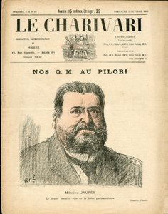 Cover af ""The Charivari"", Satirisk i farver af Ricardo Flores