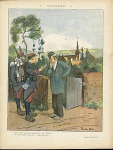 Illustration af Ricardo Flores (1878-1918) i Le Lire af Ricardo Flores