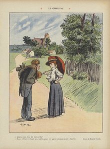 Vagabonden. Illustration til Le Rire