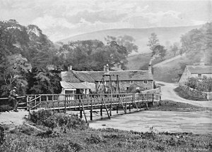 Monsal Dale, c1894 af Richar Keene