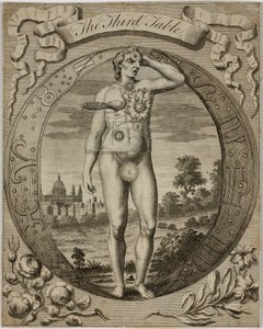 Astrologisk bord, ca 1780