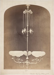Gasolier, c 1880 af John Pardon