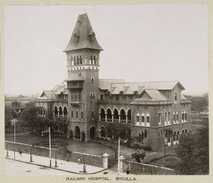 Hospitaler Byculla Railway Hospital, Indien, c 1930 af John Pardon