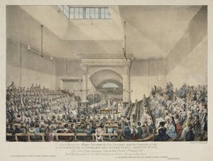 Åbning af Lecture Theatre i Marylebone, London af John Pardon