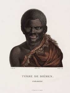 Tasmansk aboriginal, Australien af John Pardon