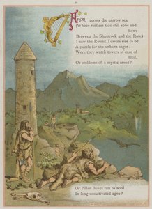 Side fra Upstream af Richard Andre (farve litho) af Richard Andre