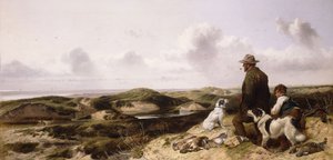 Lytham Sandhills, 1864 af Richard Ansdell
