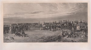 Waterloo Coursing-mødet af Richard Ansdell