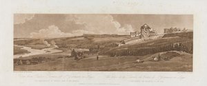 Udsigt fra Palace Terrace ved St. Germain en Laye; Akvædukten af Marli set i det fjerne 1803; Plade 16 fra Views in Paris, Emanuel Volume-sporingen af pladen, B1981.25.2625