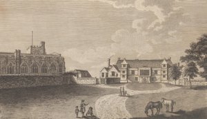 Det gamle arkebiskopale palads ved Maidstone, fra Edward Hasted