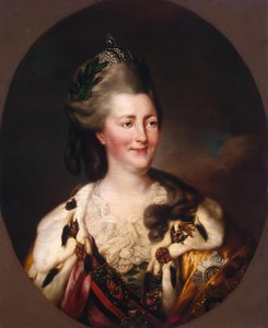 Portræt af Katarina II