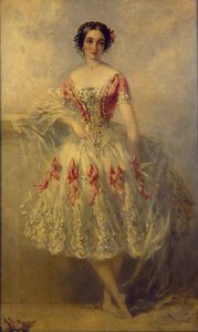 Portræt af Marie-Adeline Plunkett, 1854.