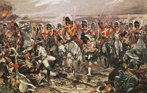 Angreb af de grå skotter ved Waterloo