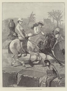Anglo-indisk liv, morgenturen af Richard Caton Woodville junior