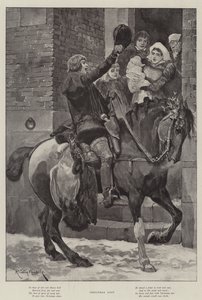 Julebytte af Richard Caton Woodville junior