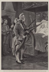Illustration til A Colonel of The Empire, af Emily Lawless