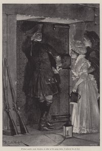 Illustration til A Colonel of The Empire, af Emily Lawless