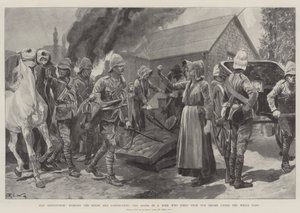 Bare gengældelse, afbrænding af huset og konfiskering af varer fra en boer, der beskød vores tropper under det hvide flag