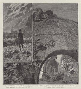 Liljen Nada, af H Rider Haggard af Richard Caton Woodville junior