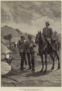 Den afghanske krig, lejr for 10. husarer ved Dakka