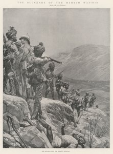 Blokaden af Mahsud Waziris af Richard Caton Woodville junior