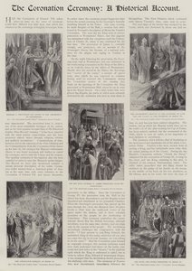 Kroningsceremonien, en historisk beretning