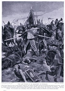 Den sidste stand af de Montfort i Evesham AD 1265, 1920