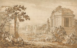 Klassisk Landskab af Richard Cooper the Younger